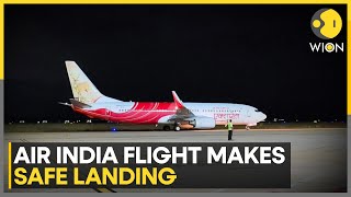 India Air India Flight Makes Safe Emergency Landing In Trichy After MidAir Hydraulic Failure [upl. by Keverne]