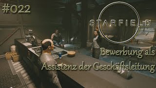 022 Bewerbung als Assistenz der Geschäftsleitung  Starfield [upl. by Mae]