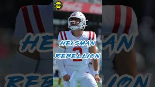 Jaxson Dart Headed For Heisman olemiss heisman football college shorts youtubeshorts fyp [upl. by Accebor968]