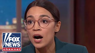 Tucker shreds AOC for demanding relief money go to illegal immigrants [upl. by Helve286]