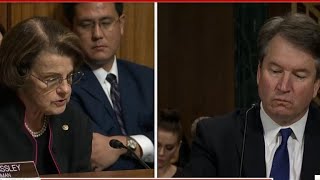 Sen Feinstein quotI did not leakquot Ford allegations [upl. by Norehc891]