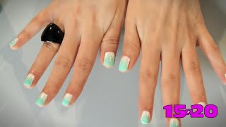 Tutorial Efecto difuminado en tus uñas [upl. by Eimirej]