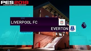 PES 2018  Liverpool vs Everton ᴴᴰ 10122017  Merseyside Derby [upl. by Ballard909]