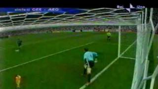 Mondiali Germania 2006  Germania vs Argentina 5 3 [upl. by Adal391]