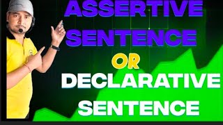 Definition of assertive sentence english education grammar Bihar board class 12th English [upl. by Richardo]