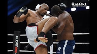 GLORY 67 Jahfarr Wilnis vs DAngelo Marshall  Full Fight [upl. by Refiffej]