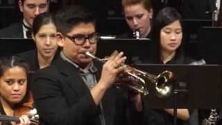 Hummel Trumpet Concerto  3rd movement  Elmer Churampi trumpet Benjamin Zander conductor [upl. by Hays]