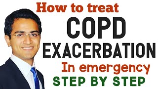 Acute COPD Exacerbation Emergency ManagementTreatment SymptomsCauses Emergency Medicine Lectures [upl. by Notaek]