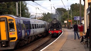 46115 Scots Guardsman at Shipley on 10092022 on a light loco movement [upl. by Trepur]