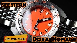 🌟 Seestern Watches 🌟 Doxa 300T Homage  Full Review  The Watcher [upl. by Yekciv]