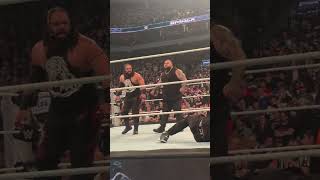 OG Bloodline vs New Bloodline Jacob Fatu Roman Reigns romanreigns jacobfatu smackdown milwaukee [upl. by Aehsrop111]