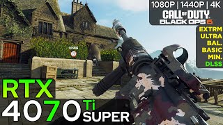 Call of Duty Black Ops 6  RTX 4070 Ti SUPER 1080p1440p4K  Multiplayer [upl. by Analak141]