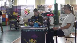 Jonatan Kłosko  Skewb AVG WR 315  Kaliska Open 2014 [upl. by Yelsna]