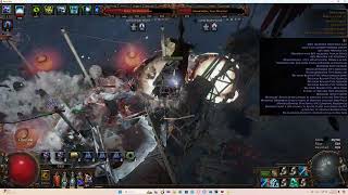 PoE 325 FrostBlade of Katabasis Slayer Simulacrum W15 [upl. by Atinrahs121]