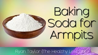 Baking Soda for Underarms Whitening  Odour [upl. by Annanhoj]