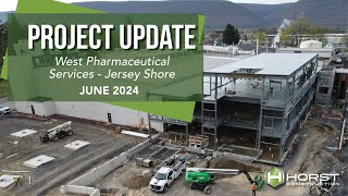 West Pharmaceutical Services  Warehouse Addition  April 2024 [upl. by Llerrehs166]