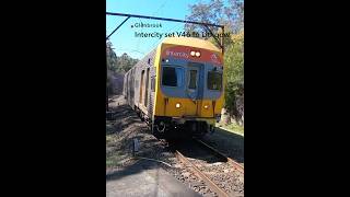 Intercity V set through Glenbrook trains trainspoting [upl. by Fast]