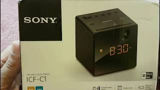 Sony ICFC1 FMAM Clock Radio [upl. by Shoifet]