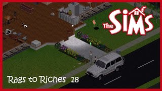 the sims Sims 1 Long Gameplay No Commentary  Bachelor Family 18 Rags to Riches [upl. by Nolita]