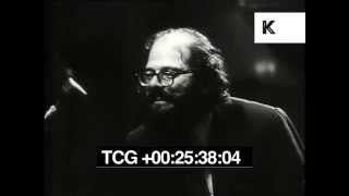 Allen Ginsberg Reads Beat Poetry at Royal Albert Hall London 1965  Premium Footage [upl. by Bouchier]