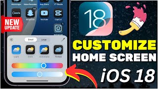 How To Customize your iPhone Home Screen iOS 18 [upl. by Irisa45]