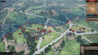 Steel Div 44  German Solo Campaign  Mission 2 Pegasus Bridge [upl. by Ardisj720]