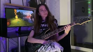 MINECRAFT Sweden C418  guitar cover [upl. by Nitsrek]