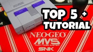 Rare Neo Geo Games amp How to Play them on the SNES Classic [upl. by Youlton]