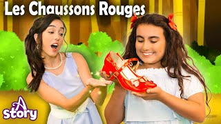 Les Chaussons Rouges  A Story French [upl. by Idnal]