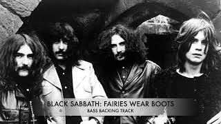 Black Sabbath Fairies Wear Boots  Bass Backing Track W Original Vocals [upl. by Nnylesor]