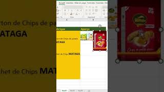 Insérer plusieurs images dans une seule cellule excel astuceexcel exceltutorial excelshorts [upl. by Ancalin867]