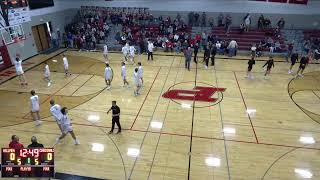 Platteville High School vs Columbus High School Mens Varsity Basketball [upl. by Jessi]