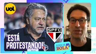 â€˜SÃƒO PAULO ESTÃ PROTESTANDOâ€™ ARNALDO RIBEIRO REVELA FATOR QUE ESTÃ IRRITANDO A DIRETORIA [upl. by Glynas341]