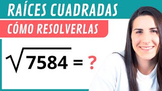 Cómo RESOLVER RAÍCES CUADRADAS ✅ [upl. by Redep]