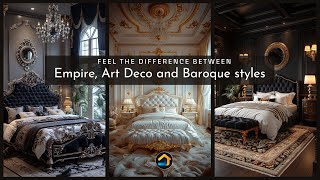 P6What are the classic bedrooms Feel the difference between Empire Art Deco and Baroque styles [upl. by Aelanej]