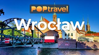 WROCLAW Poland 🇵🇱 Ostrów Tumski City Center to Wroclavia  4K 60fps UHD [upl. by Ardekal]