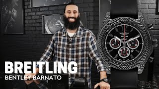 Breitling Bentley Barnato Black Dial Diamond M41390 Watch Review  SwissWatchExpo [upl. by Yve567]