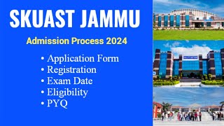 SKUAST JAMMU UG ADMISSION 2024  SKUAST JAMMU ADMISSION PROCESS 2024 [upl. by Ellehcsar]