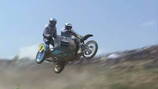 Sidecar motocross racing Sevlievo 2002 World championship full epic race [upl. by Beyer]