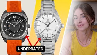 7 Watches that are Underrated  Omega Hermes Breitling and more [upl. by Adiene606]