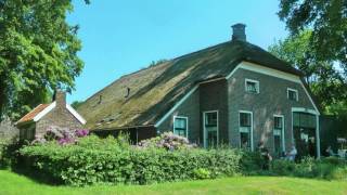 NETHERLANDS village of Orvelte Drenthe hdvideo [upl. by Senzer923]