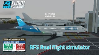 RFS  Real flight simulator –RortosAmeristar to IslamabadA321NeoFull flightFHDReal Route [upl. by Glaudia81]