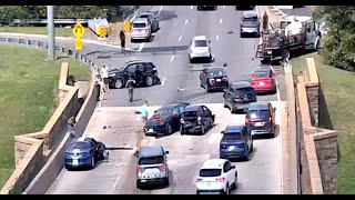 Ambulance Chase After 8Car PileUp in Nations Capital [upl. by Glynda482]