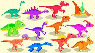 30 Dinosaurs  Bones Puzzle  Eftsei Gaming [upl. by Notnef]