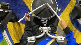 San Dimas HS 2024 Snare Headcam  Machine  Gahr HS [upl. by Cozmo]