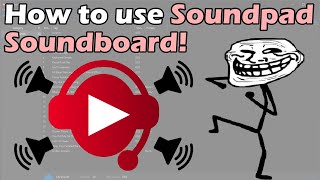 How to use Soundpad Soundboard to Play Sound EffectsMusic Through your Microphone [upl. by Aratahc]