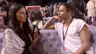 Victorias Secret Olivier Rousteing meets Adriana Lima [upl. by Ycart950]