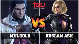 Tekken 8 TGU 2024 Mulgold Claudio VS Arslan Ash Nina Day 2 [upl. by Pool]