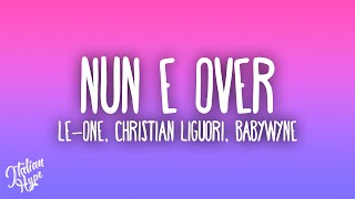 Leone Christian Liguori Babywyne  NUN È OVER [upl. by Alya364]