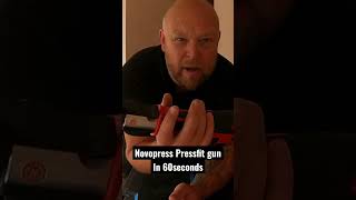 Plumbing Tools “Novopress” Press gun 60second review shorts tools review [upl. by Rabka]